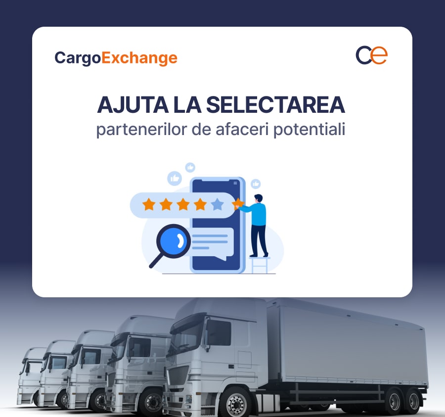 Evaluare la Bursa de Transport CargoExchange Moldova