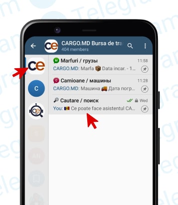 ChatBot Telegram CargoExchange