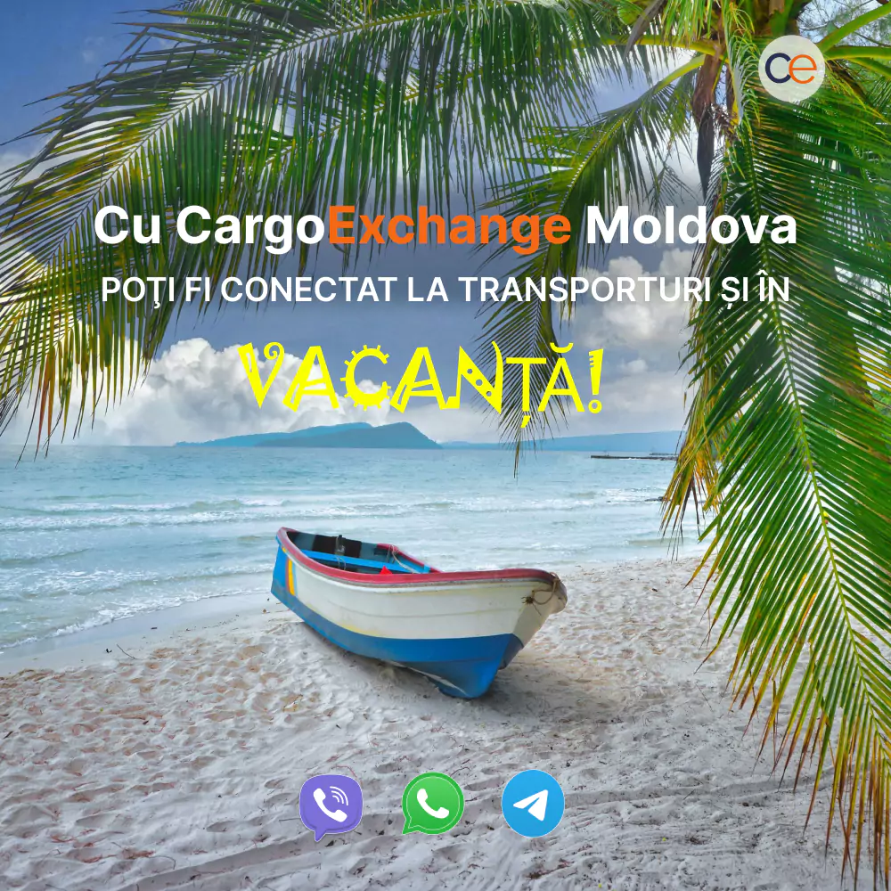 С CargoExchange можно оставаться на связи с перевозками даже в отпуске!
