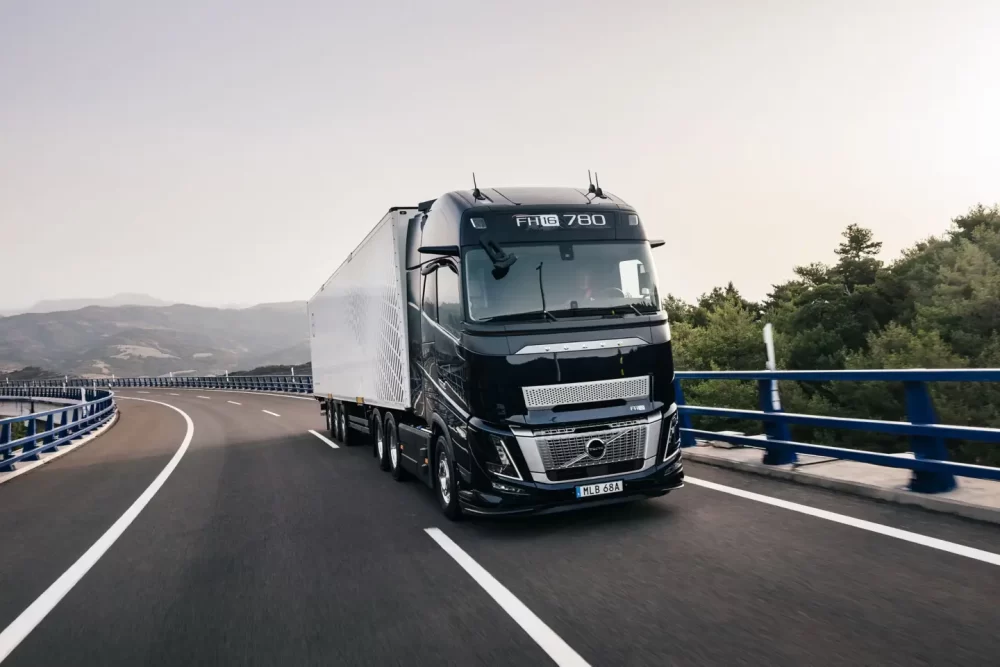 bursa de transport CargoExchange, Noul camion Volvo FH16