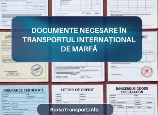 Documentele necesare în transportul internațional de marfa in Moldova