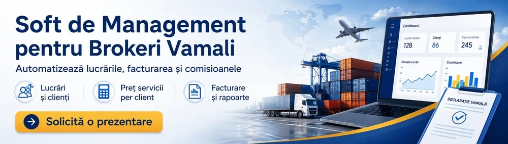 soft de management pentru brokeri vamali